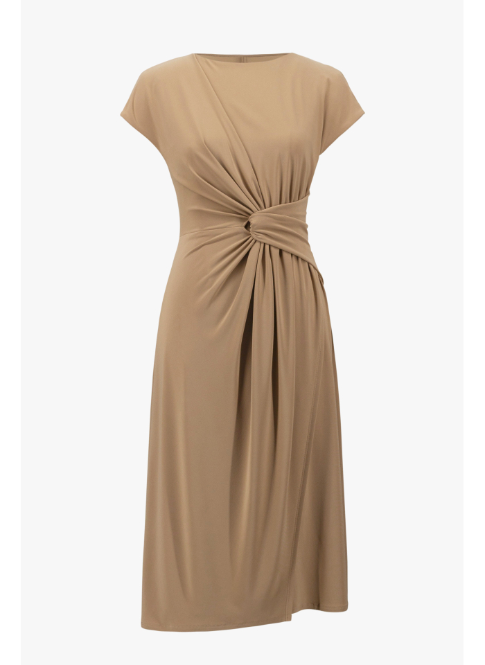 Joseph Ribkoff 261146 Karmelowa sukienka