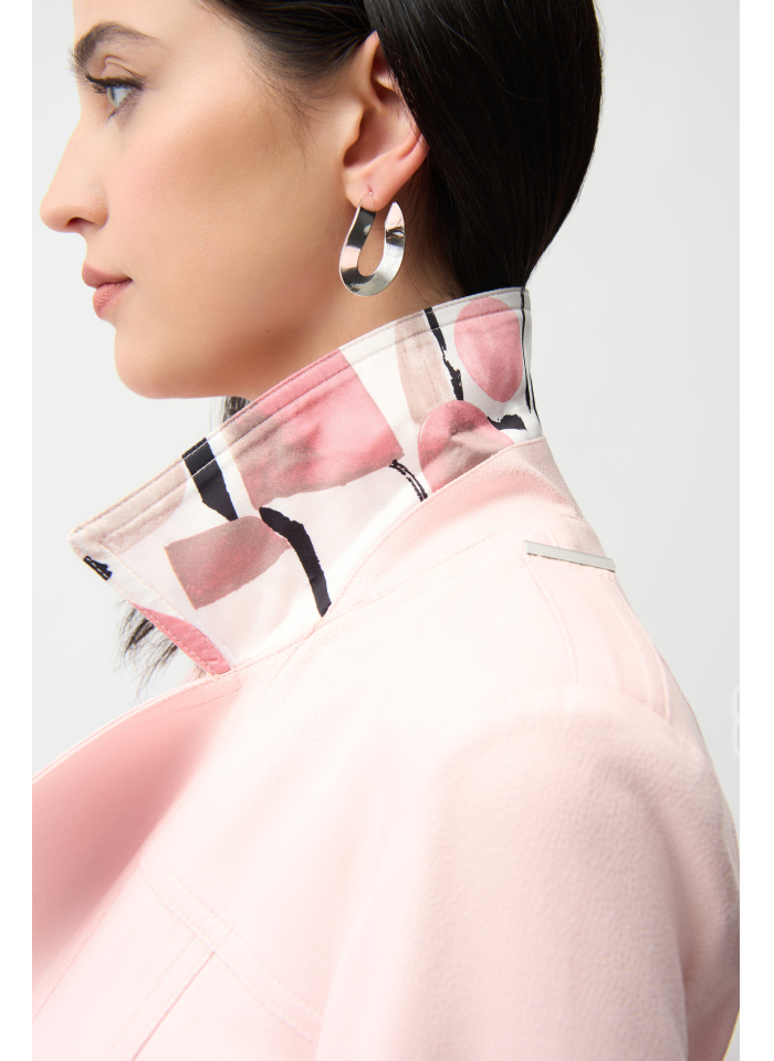 Joseph Ribkoff 261910 Stylowa kurtka w kolorze pudrowego różu