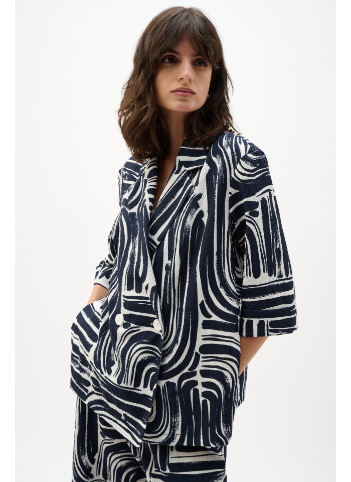 Joseph Ribkoff 262165,262166 Letni garnitur o luźnym kroju.