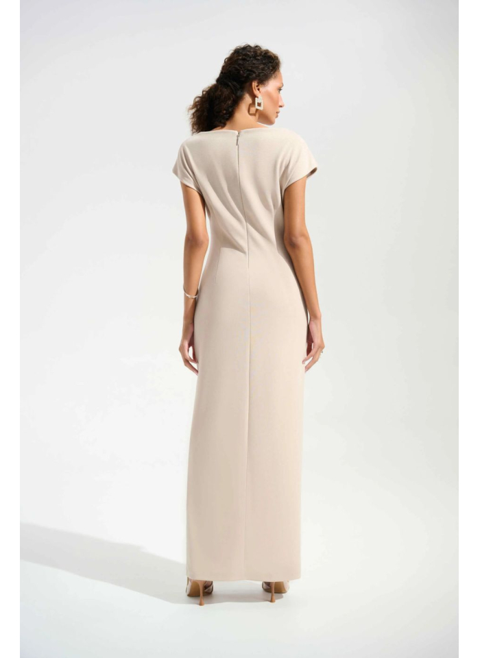 Joseph Ribkoff 261713 Wieczorowa suknia w kolorze beżowym