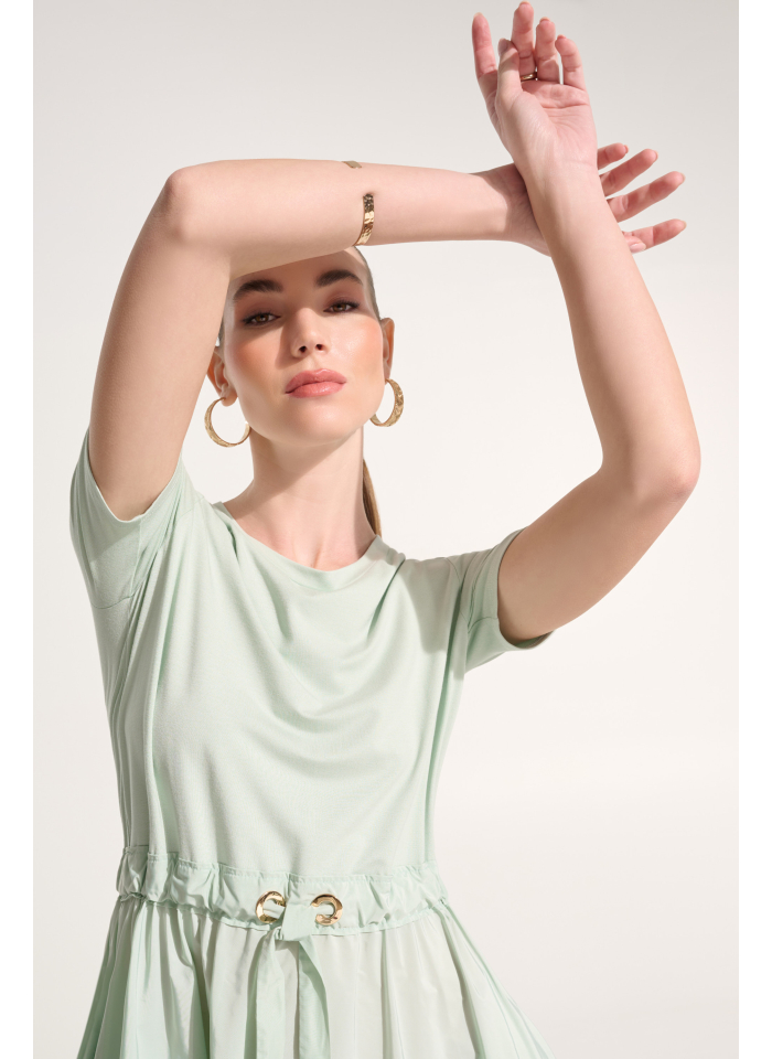 Joseph Ribkoff 262627 Sportowa sukienka w kolorze pistacjowym