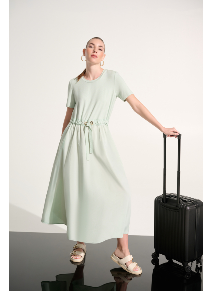 Joseph Ribkoff 262627 Sportowa sukienka w kolorze pistacjowym